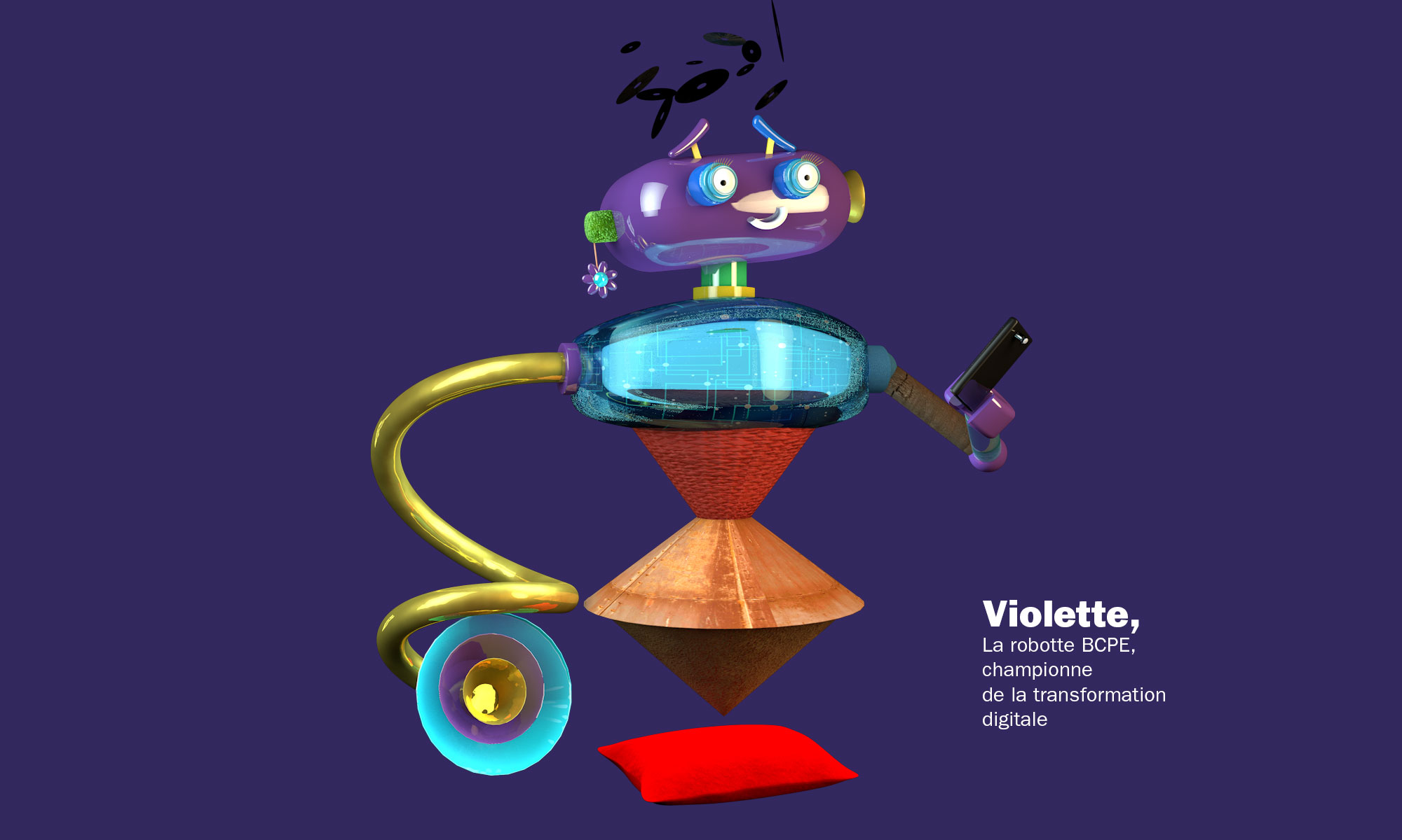 Violette-robot